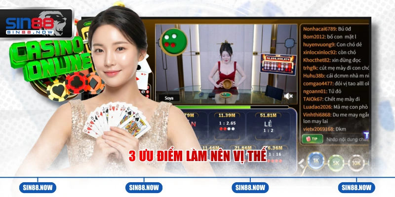 Tổng hợp 3 ưu điểm làm nên vị thế