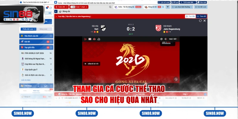 Tham gia cá cược thể thao sao cho hiệu quả nhất